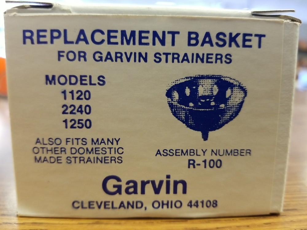 Garvin R-100 Replacement Basket