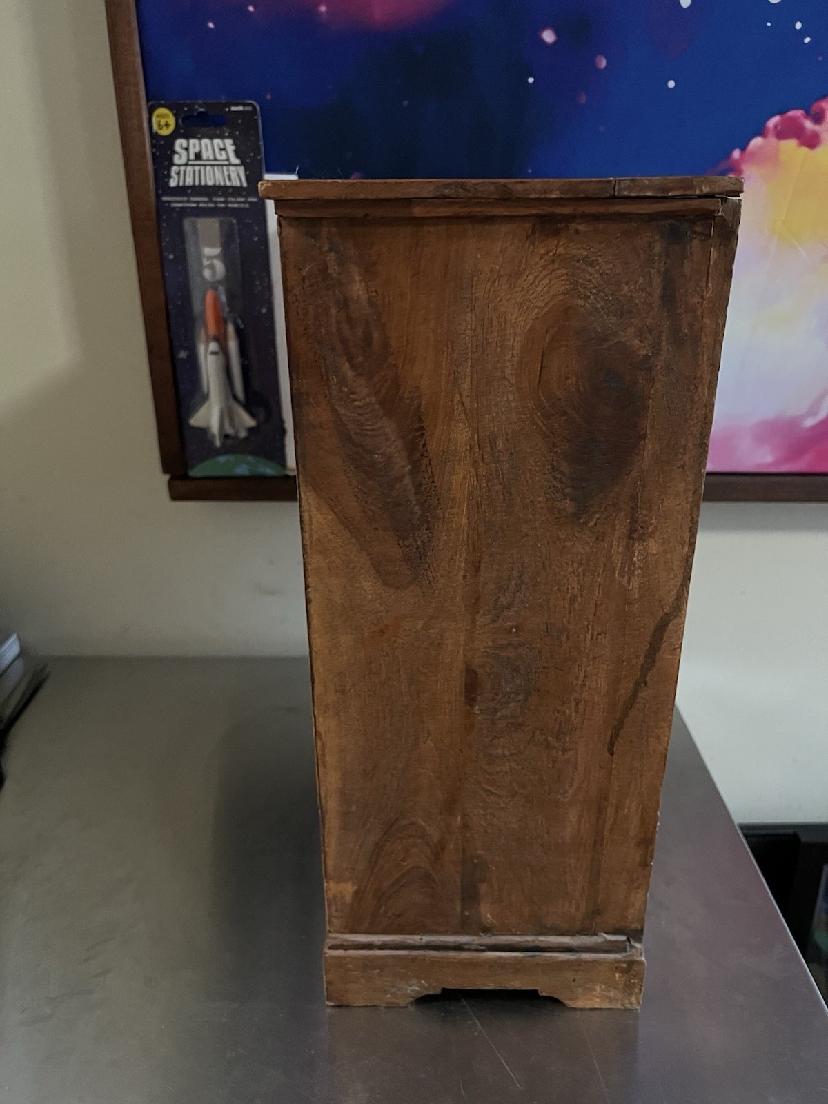 Antique Solid Wood Eight Drawer Collector's Chest | 16.25” x 12.5“ x 6.75” TLC