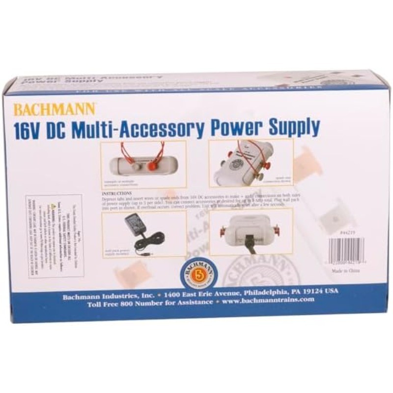 Trains Multi-Accessory Power Supply (16V DC) Grey