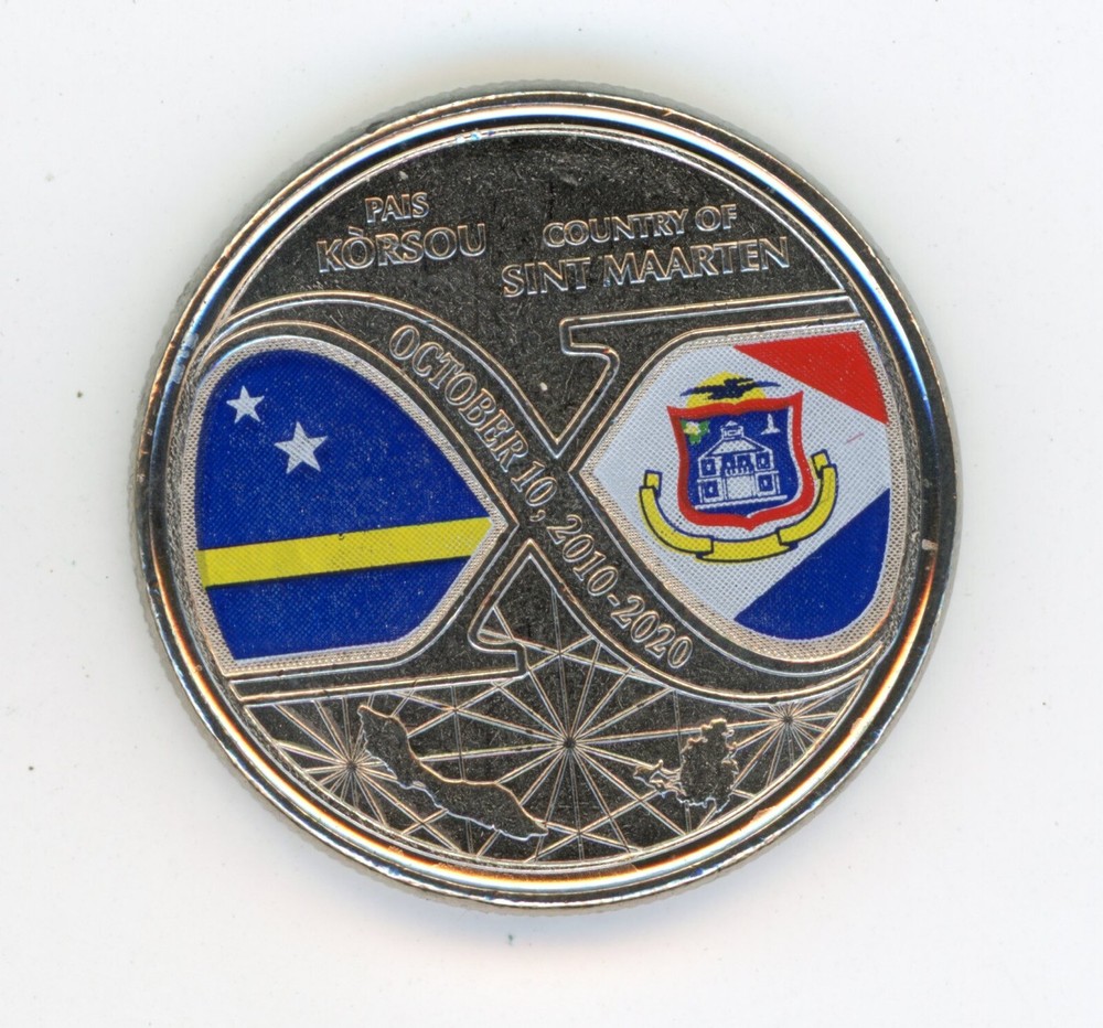 NETHERLANDS ANTILLES 5 Guldens 2020 Structural Reforms KM 100 UNC