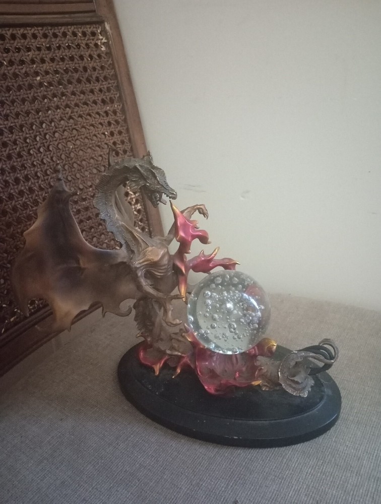 Franklin Mint Brass Dragon Statue