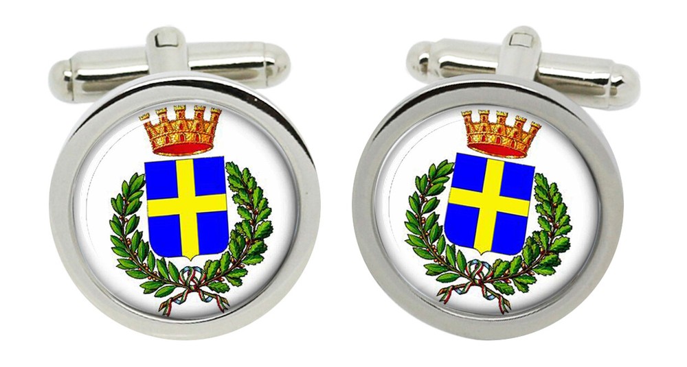 Verona (Italy) Round Cufflinks in Box