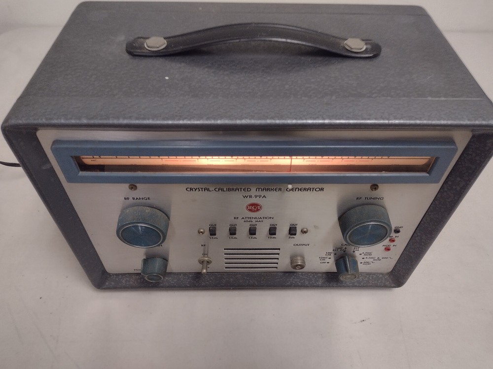 RCA Crystal-Calibrated Marker Generator WR-99A - Used, Untested