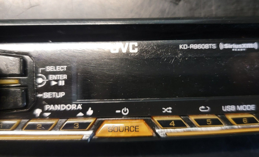 JVC KD-R960BTS Replacement FACEPLATE ONLY