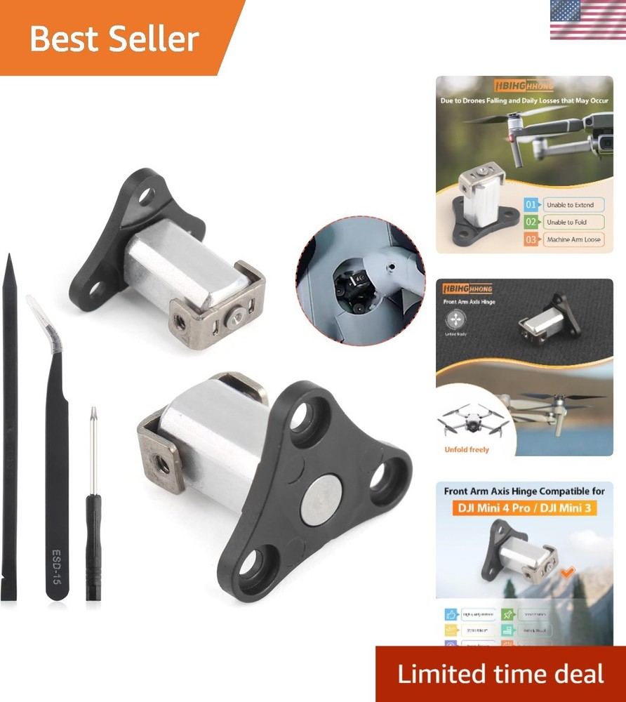 Restore Your DJI Mini 4 Pro: Front Arm Axis Replacement with Installation Tools