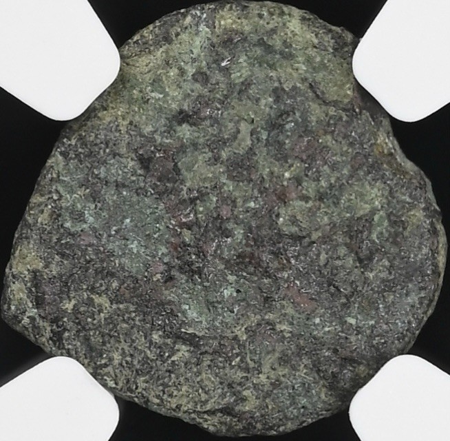 Biblical Widows Mite 103BC-76BC Judaea Prutah Genuine NGC Certified Ancient Coin