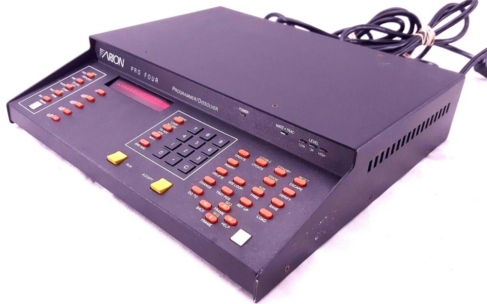 Arion Pro Four Programmer Dissolver Console | Pre-Owned | Powers On, Untested