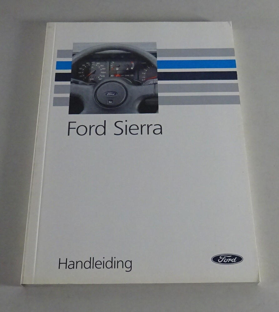 Operating Manual / Handbook Ford Sierra Version 01/1992