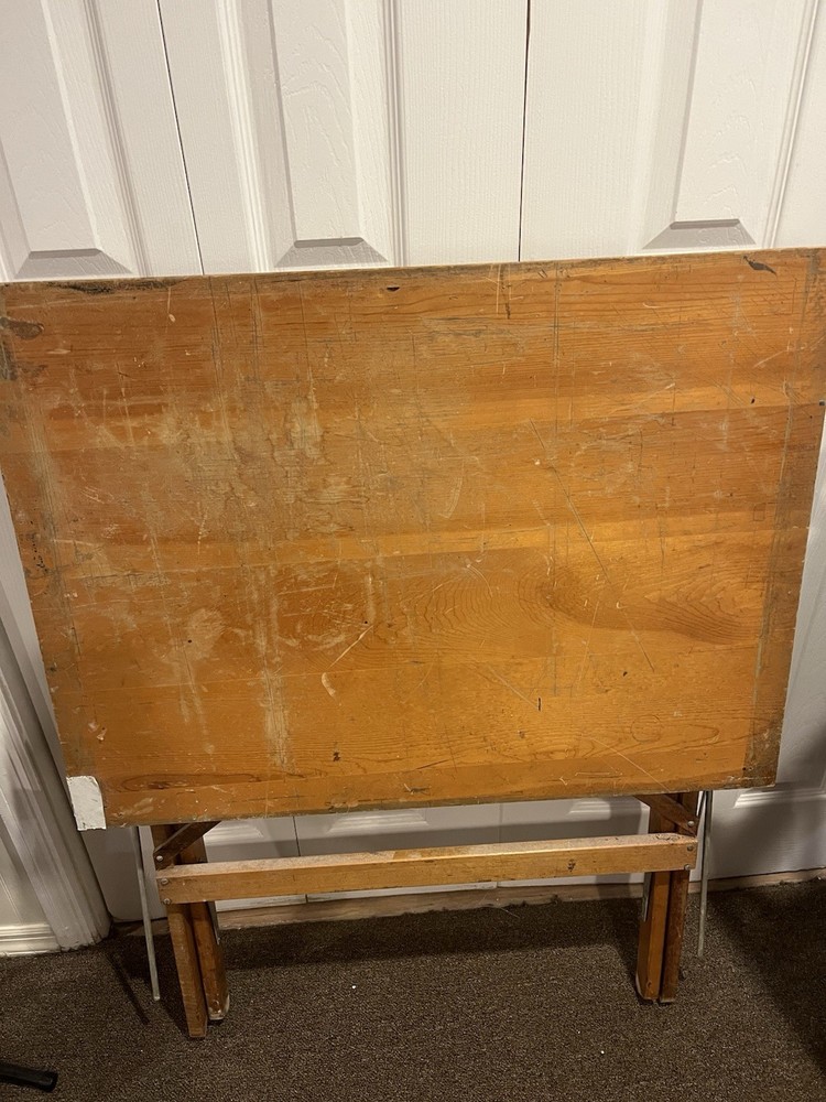 Art Desk Drafting Table Adjustable Top, Multiple Crafting Stations