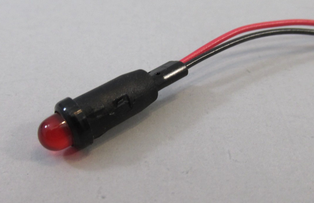 Nineteen (19) Piece Miniature Red Lights for Model Railroads
