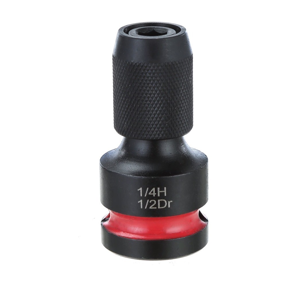 1/2 Inch to 1/4 Inch Quick Release Impact Adapter Socket Set Tool