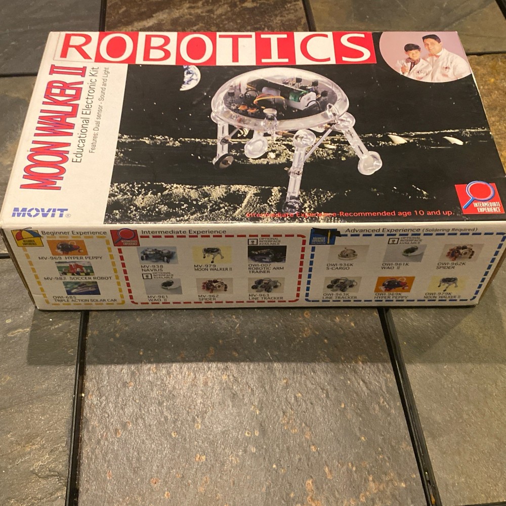 Movit Robotics Moon Walker II Educational Electronic Kit MV-979
