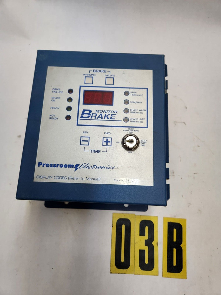 Pressroom Electronics BM-1600 Panel ( no key )