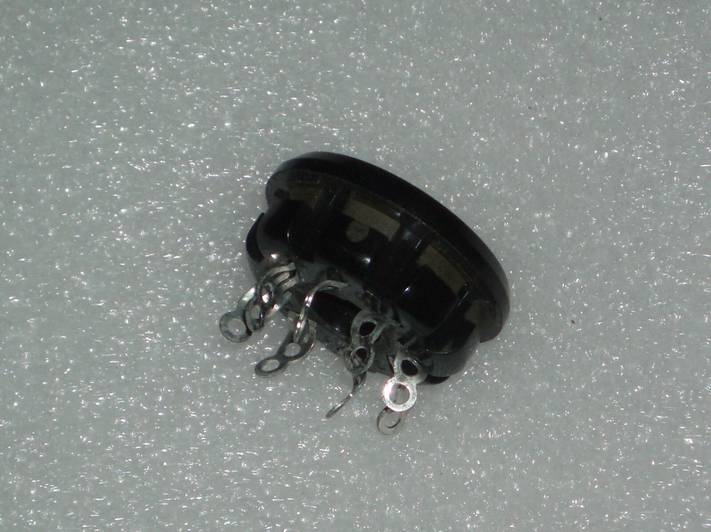 Vintage octal AMPHENOL socket 8 pin tube socket for 6V6 6L6 6X5 etc