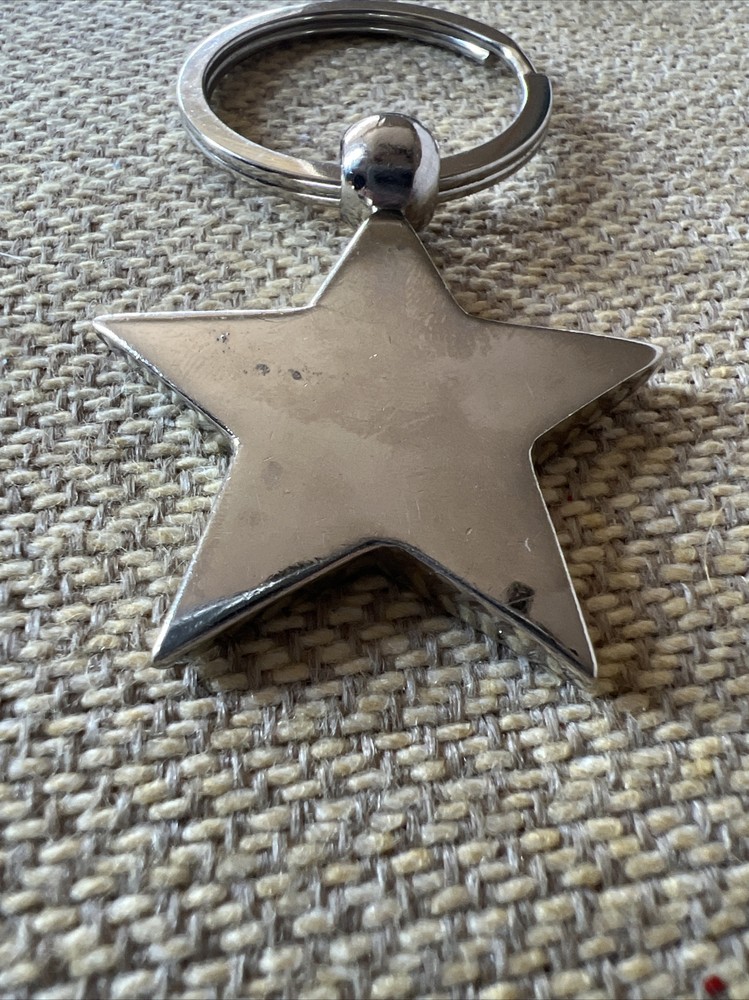 Vintage Keychain Charm Dancing Dancer Star