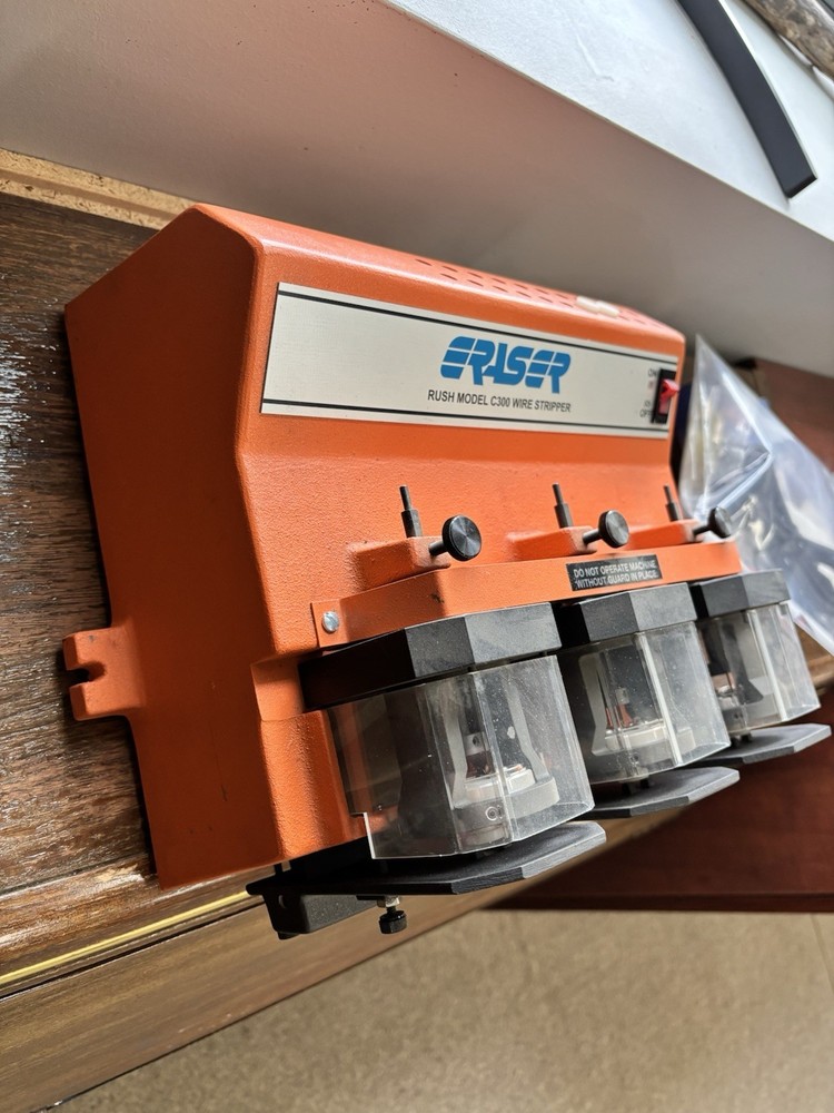 Eraser Rush Model C300 Wire Stripper, Wire Stripper Machine, MPN C300