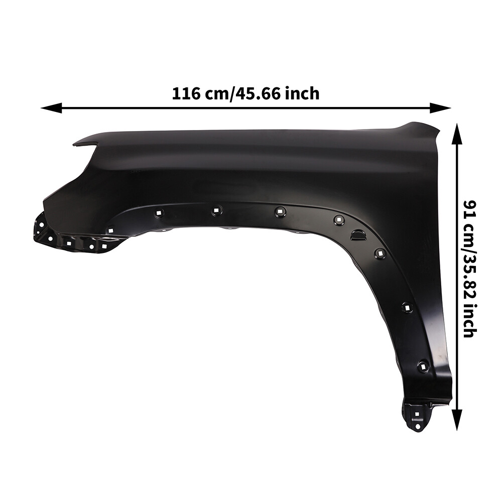 For 2010-2023 Toyota 4Runner Fender Assembly Front Driver Side