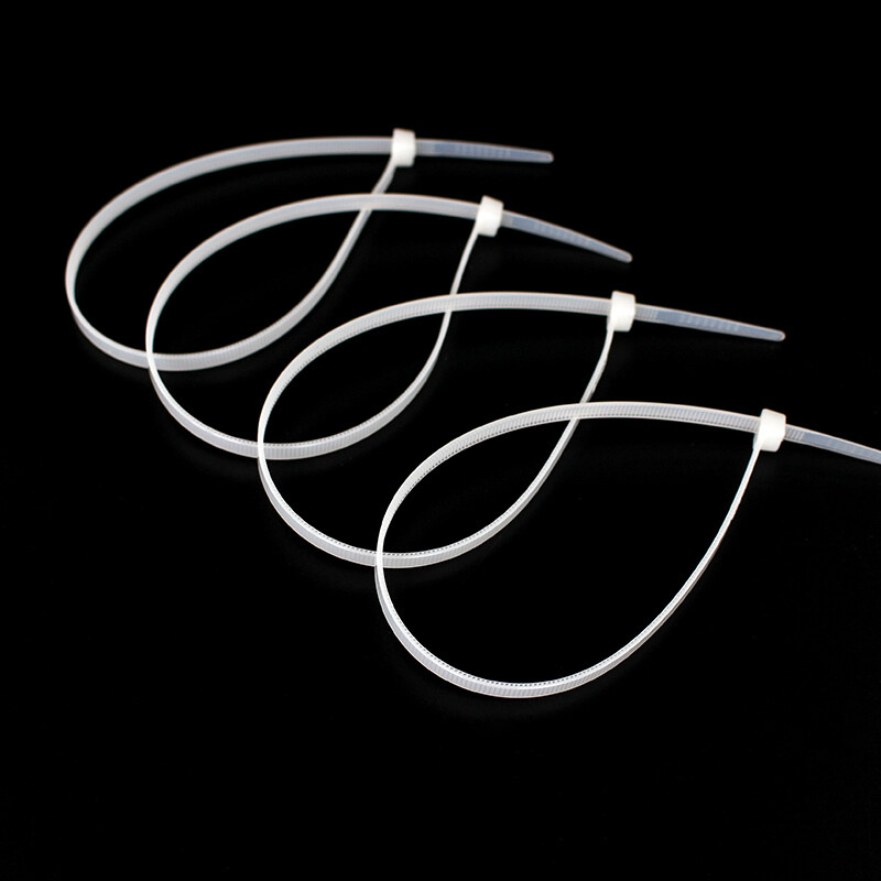 3mm-8mm Self-Locking Plastic Nylon Cable Zip Ties Wrap Wire Cord Zip Tie Strap