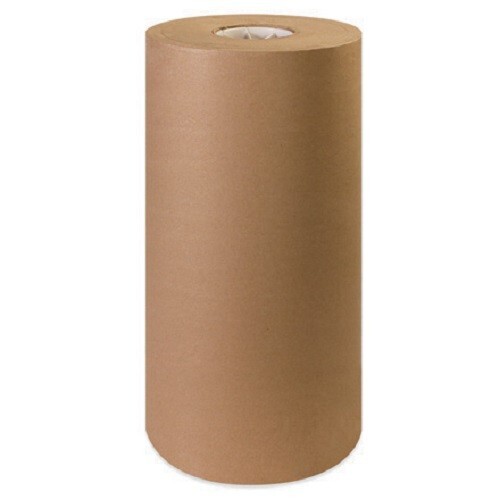 18" 40 lbs 900' Brown Kraft Paper Roll Shipping Wrapping Cushioning Void Fill