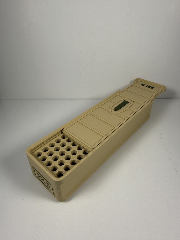 22 LR Stackable Ammo Storage Case - 3D Printed