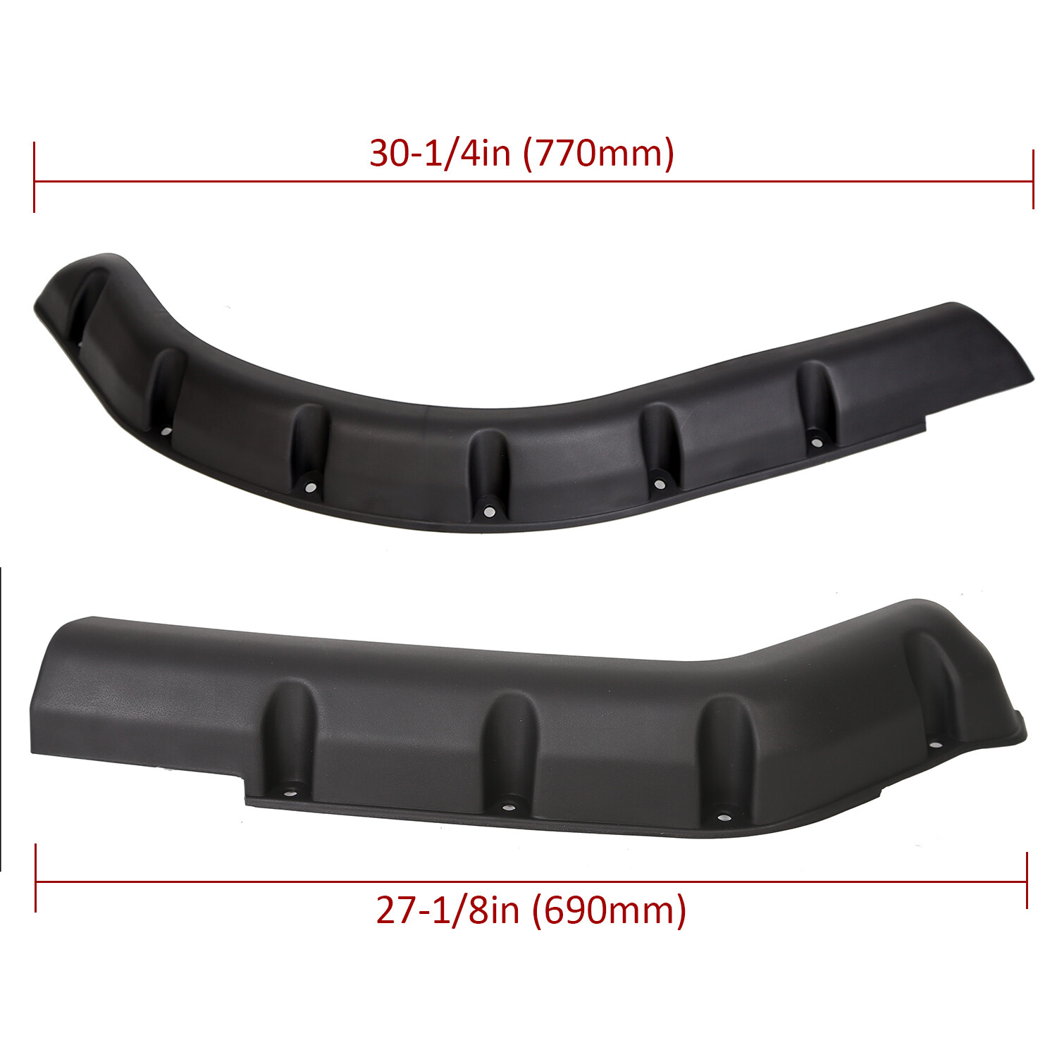 FOR EZGO TXT 94-13 Golf Cart Front & Rear Fender Flares W/ Self-taping Screws