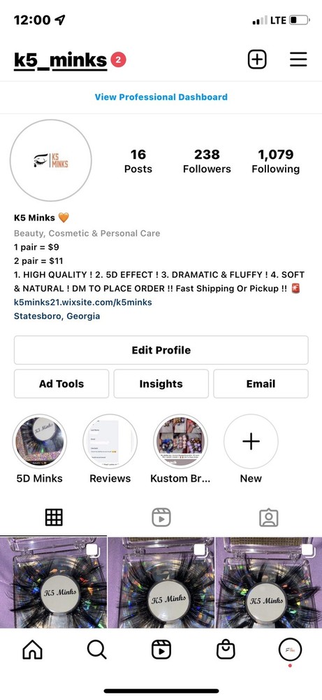 5D Mink Lashes *Karma