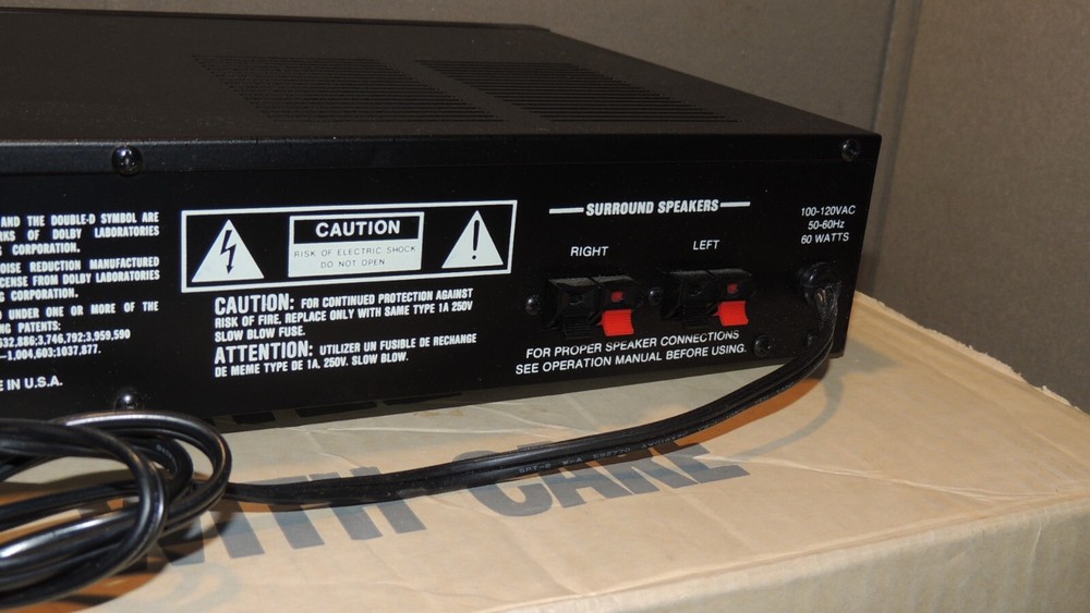 SSI Surround Sound System 3000 Stereo Surround Sound Decoder