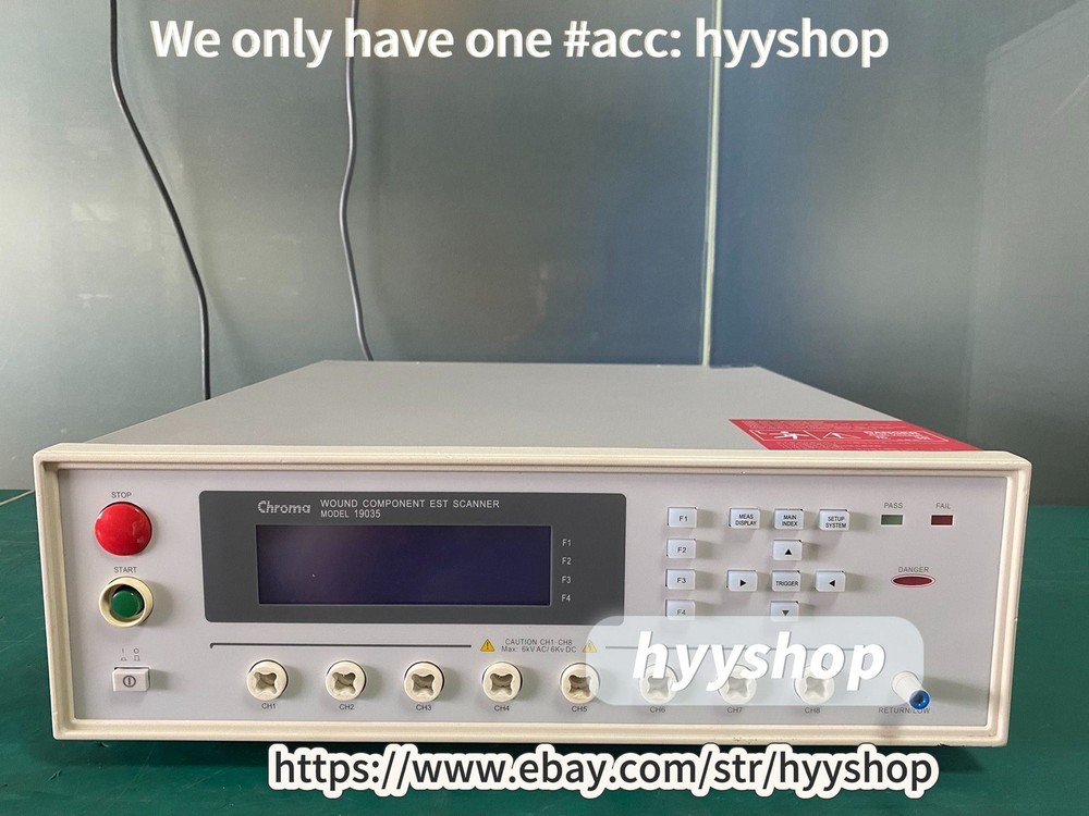 1PC CHROMA 19035 with test line/hyy