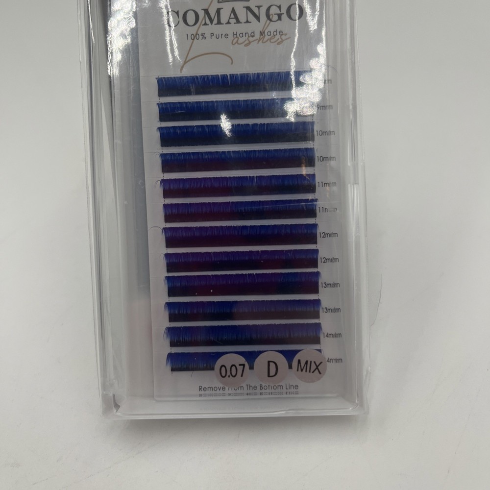 Comango Eye Lashes Blue