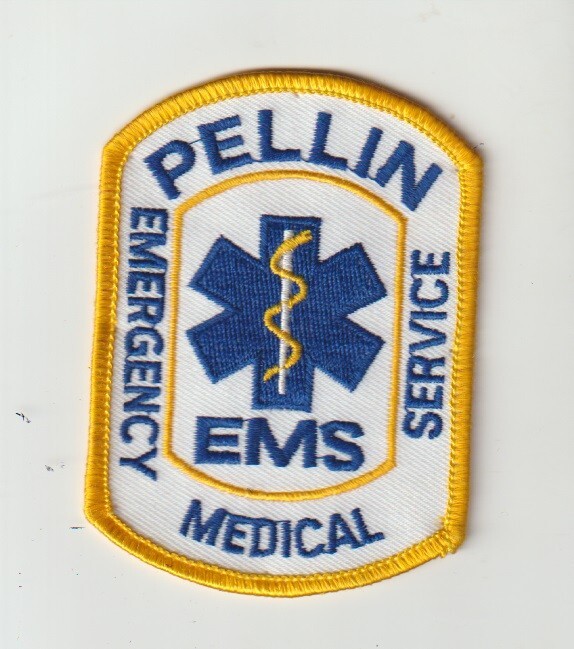 Pellin, Ellsworth OH EMS defunct patch ship from Australia