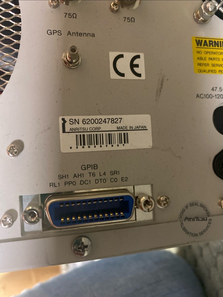 ANRITSU MD1230A DATA QUALITY ANALYZER