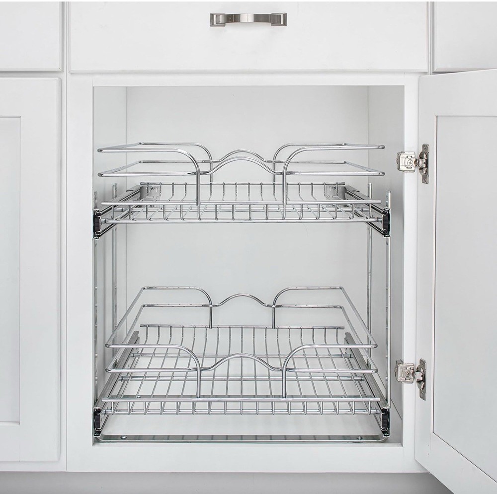 PULL OUT SPICE RACK ORGANIZER FOR CABINET
