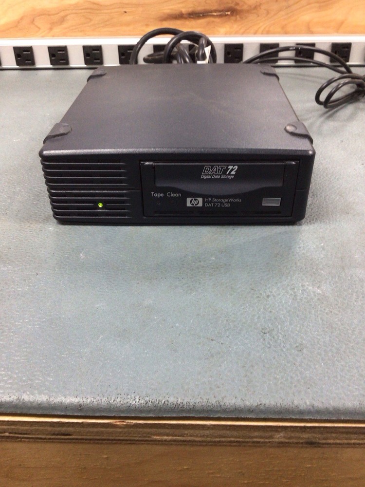 HP StorageWorks DAT72 External SCSI tape drive AS IS Untested