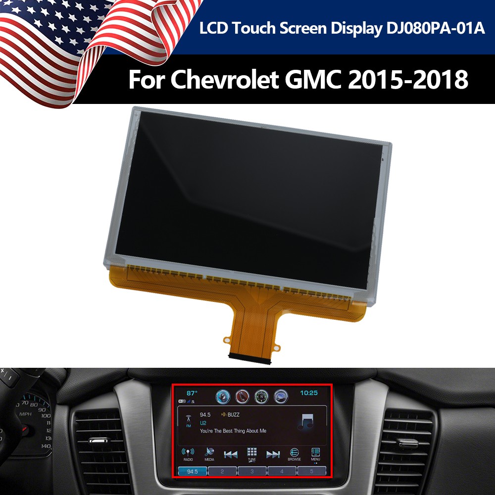For 2015-2018 Chevrolet GMC REPLACEMENT Touch-Screen GLASS Digitizer LCD MYLINK