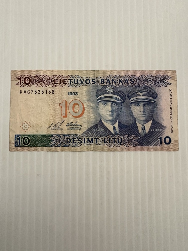 Lithuania 10 Litas 1993