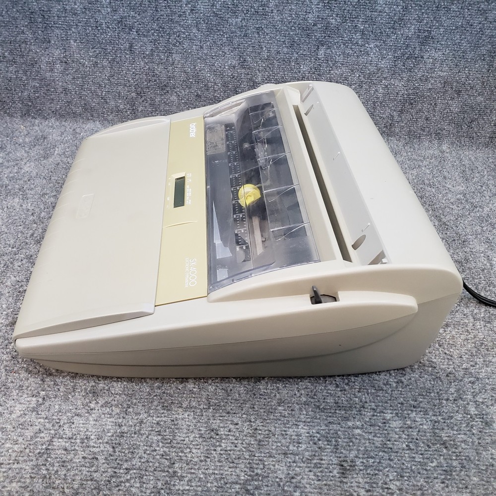 Brother SX-4000 LCD Digital Display Electronic Typewriter Tested