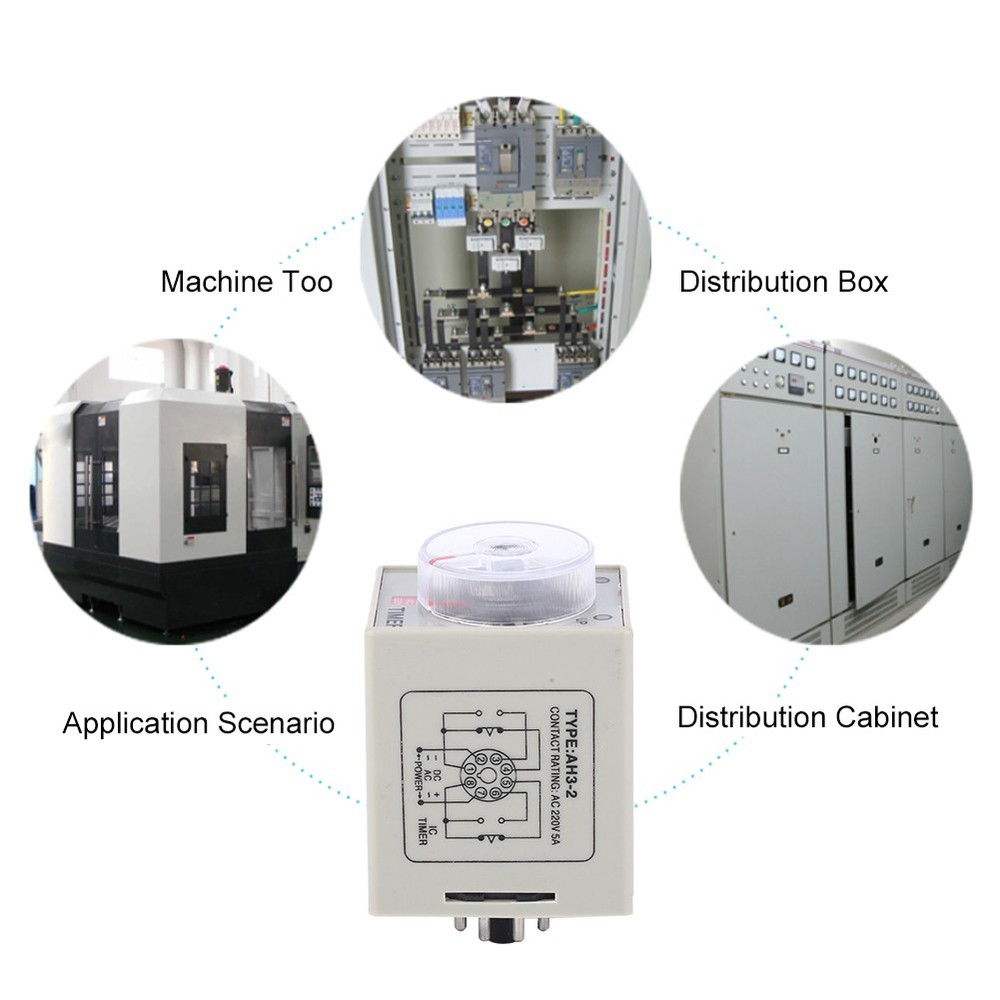 AH3-2 Timer Switch Broad Range Delay Controller For Automatic Control Popular