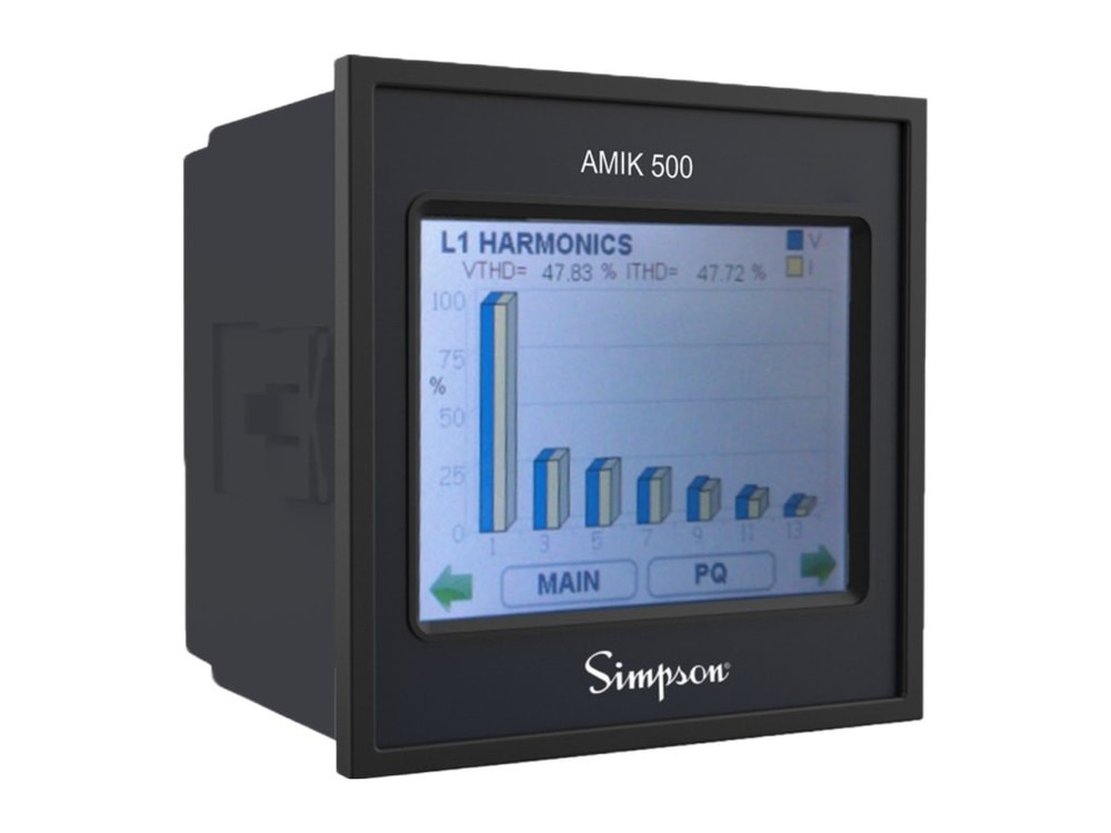 Simpson AMIK 500 - Compact, Multifunction Power Meter