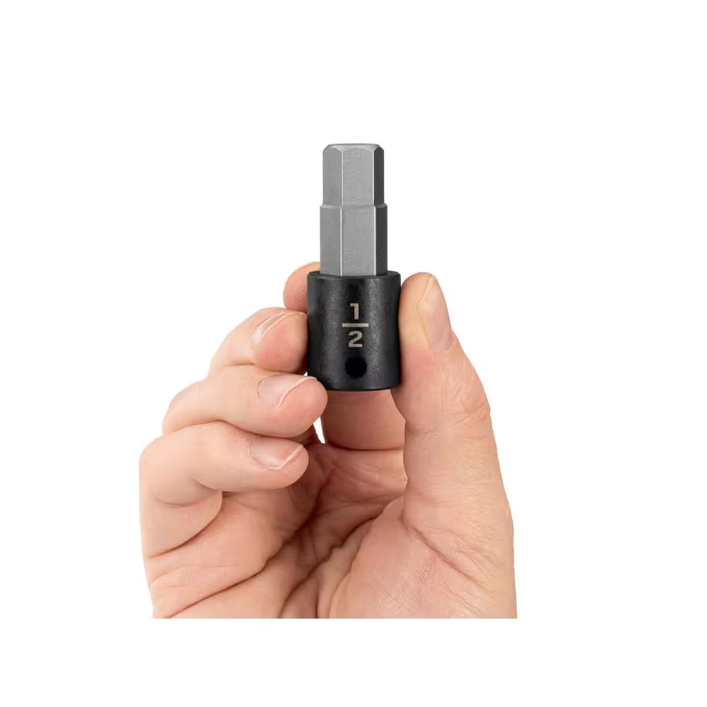 3/8 In. Drive X 1/2 In. Hex Bit Impact Socket