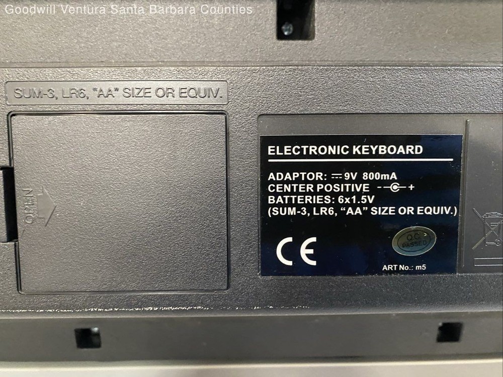 eMedia Portable Electronic Keyboard 61-Keys - Read