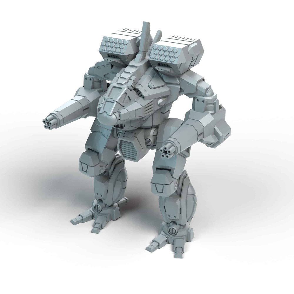 Alpha Wolf Miniature Compatible with Battletech MWO