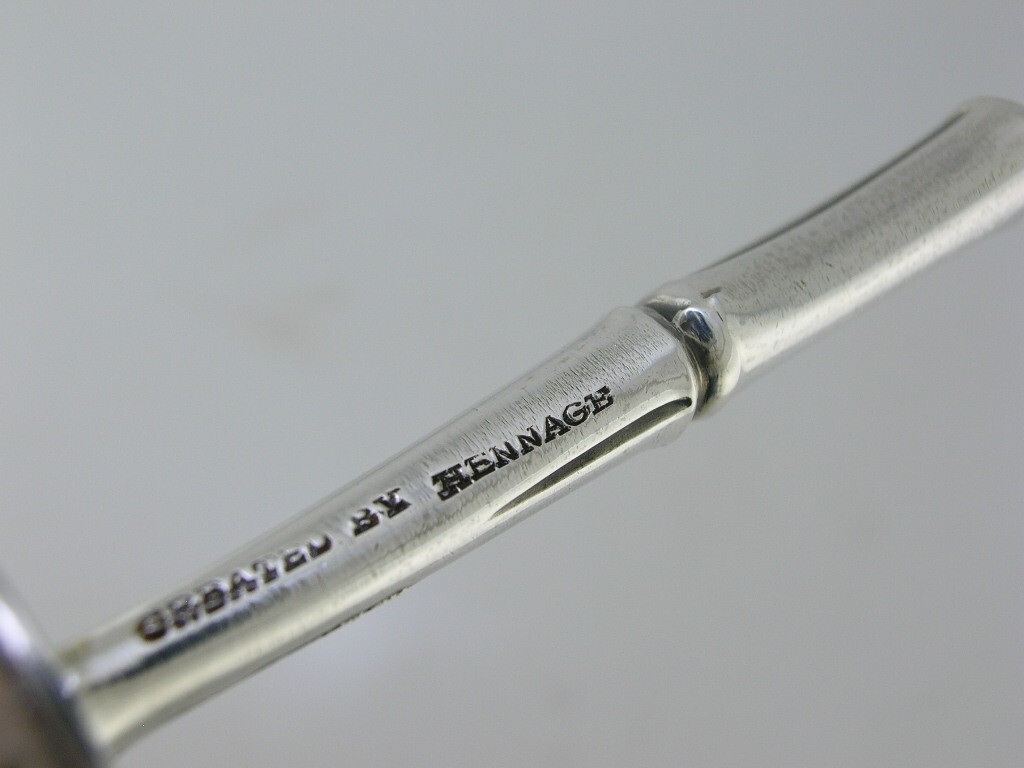 TIFFANY & CO Sterling BAMBOO Wine Bottle Stopper & Spout / Pourer w/ Box