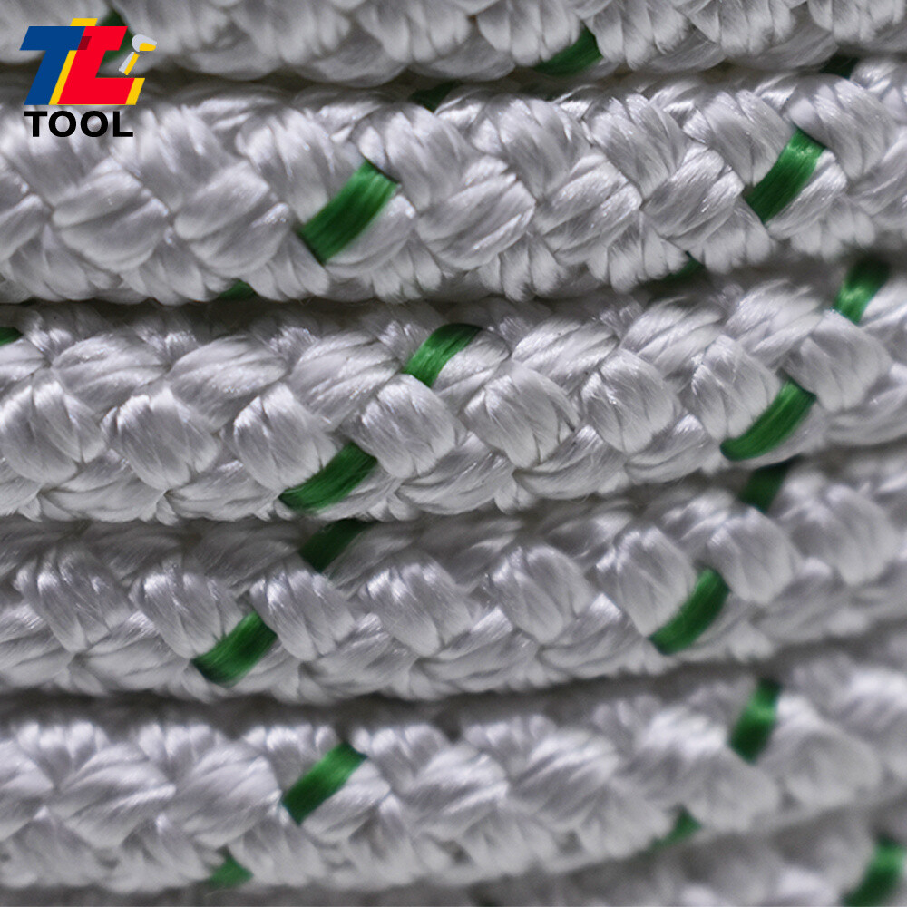 1544 Lbs 3/8" x 200' Double Braid Polyester Rope Arborist Rope Rigging Line