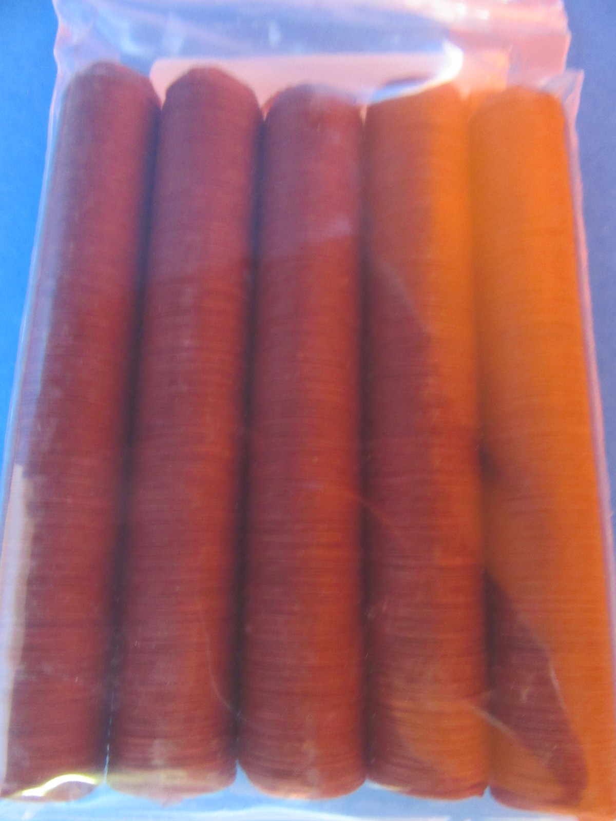 19 mm Snack Stick CASINGS for 23 lbs BEEF COLLAGEN Pepperoni sausage