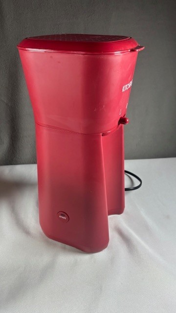 Kitchen HQ Single Serve Iced & Cold Coffee Maker Red