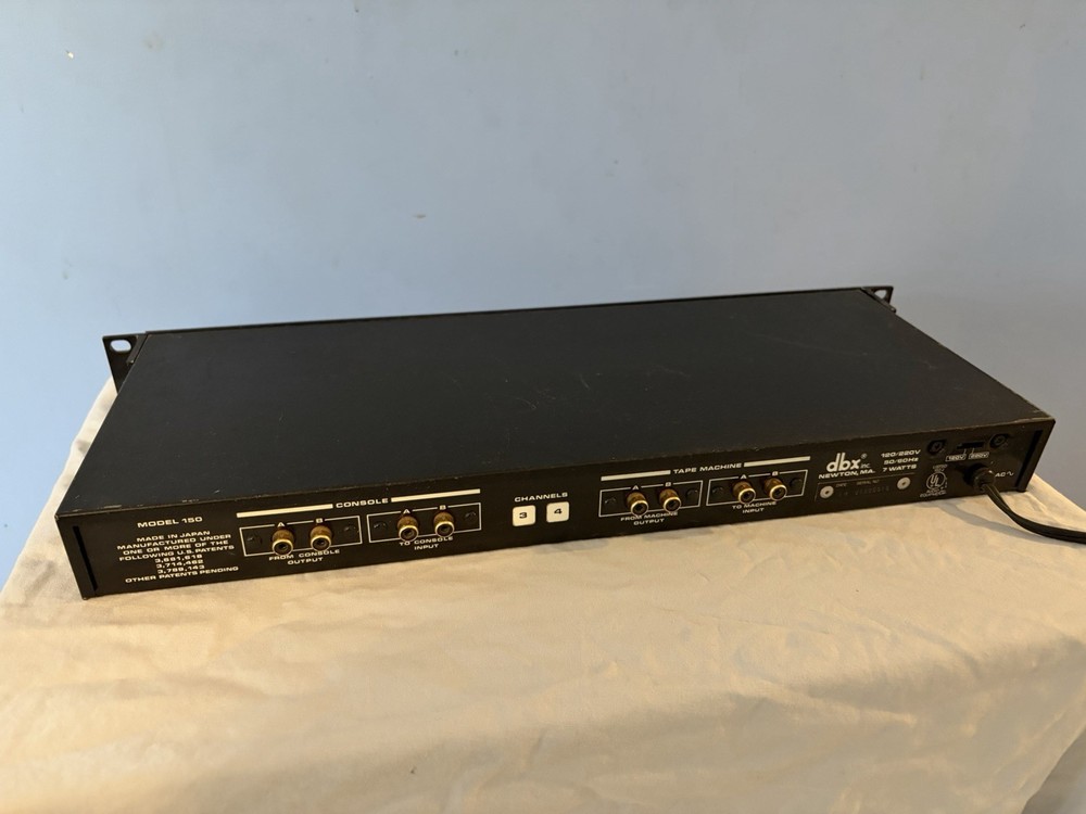 DBX 150 TYPE I Noise Reduction System ( Tested / Works )