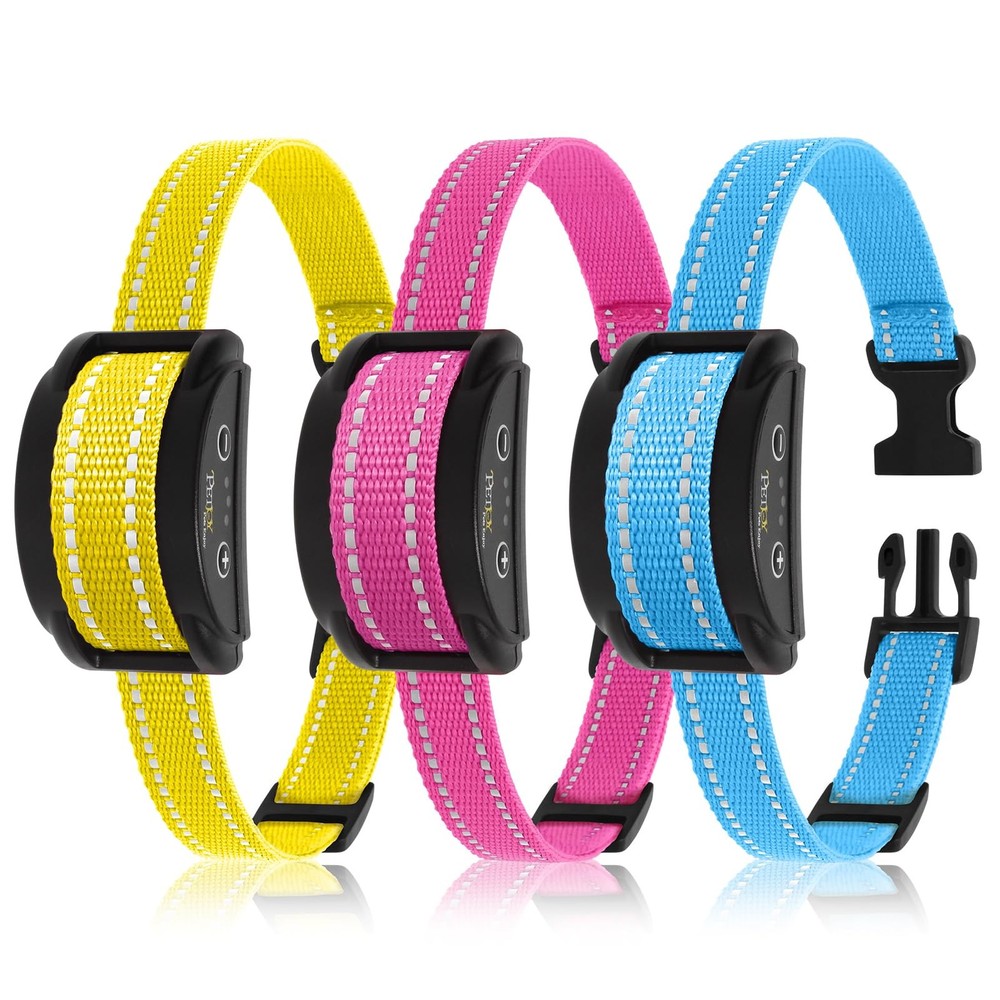Dog Bark Collar, Automatic Barking Collars, Bark Shock Collar with 5 Adjustab...