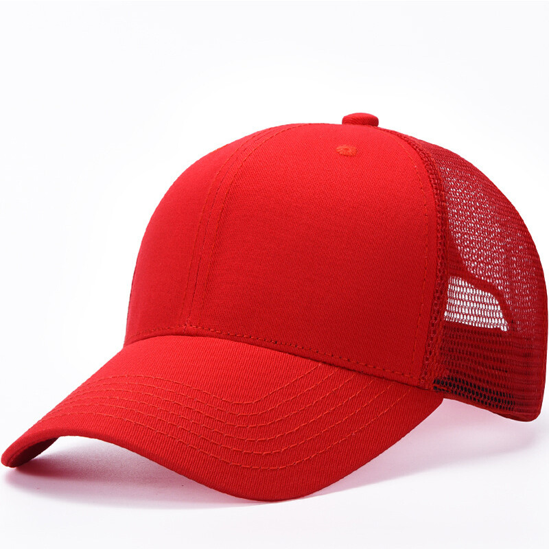 Hat Caps Snapback Solid Cap Foam Mesh Men Plain Baseball Trucker AdjustableHats#