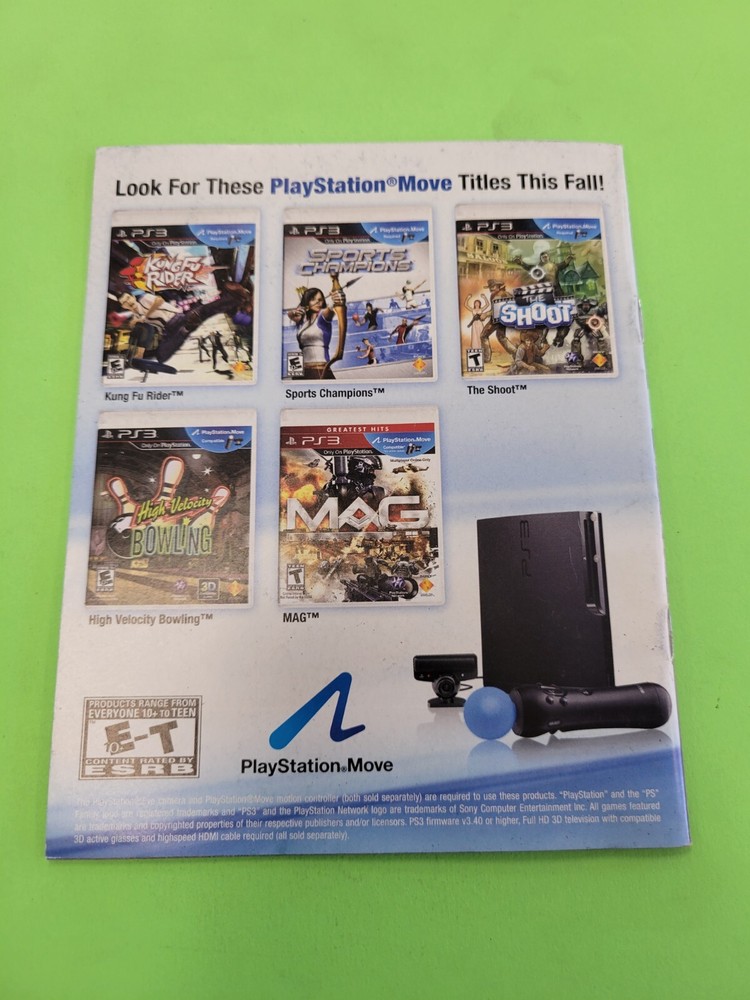 Singstar Dance PS3 Playstation 3 Instruction Manual Only