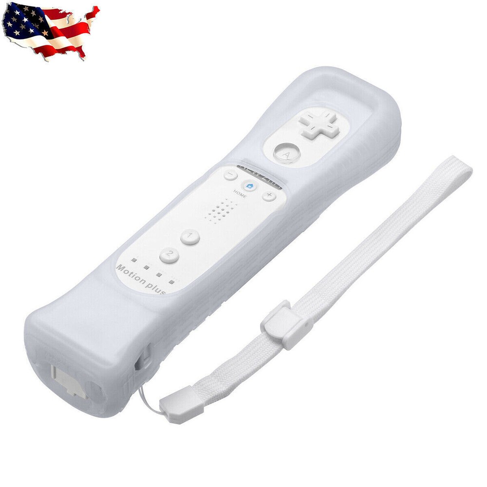 2 Motion Plus Adapter Sensor Silicone Sleeve for Nintendo Wii Remote Controller